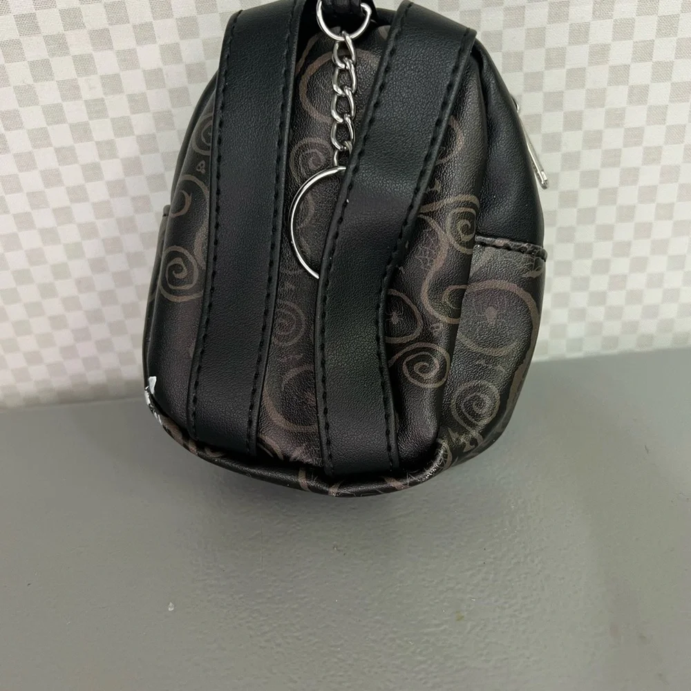 Beetlejuice Mini Mini Backpack‎ Keychain coin Purse